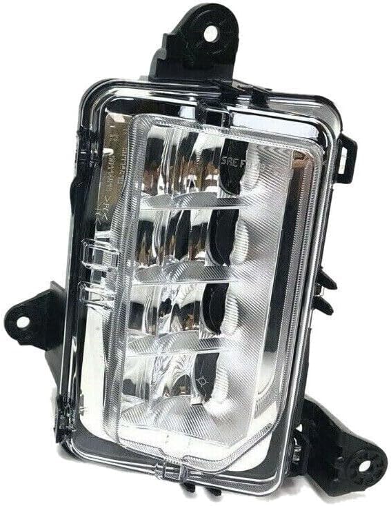 ya 7 8.24 baidi Front Bumper LED Fog Lights Driving Lamps for GMC Sierra 2019 2020 2021 Right