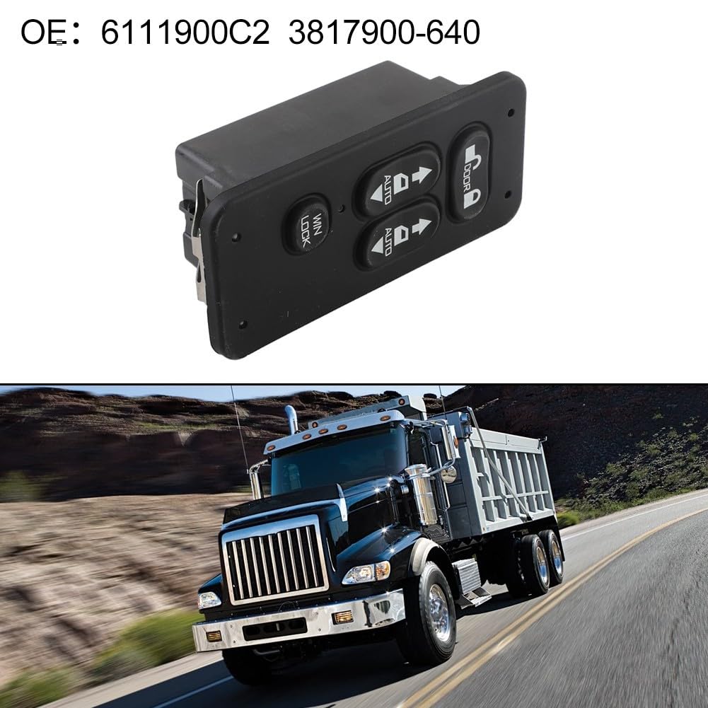 ya 23 10.7 baidi Sleek Design Power Window Control Switch for for Navistar Trucks 6111900C2