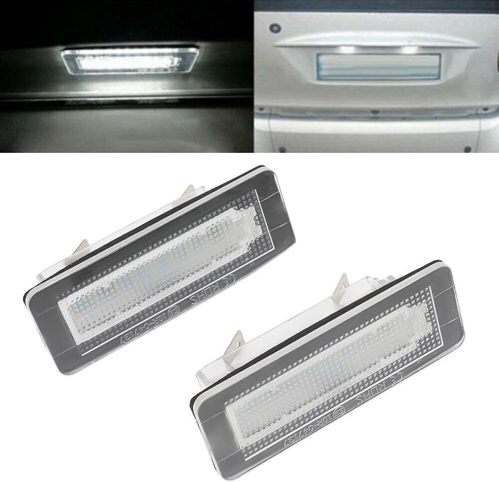 ya 4 8.8 Light License Plate LED License Plate Light Panel White (451 Type) 18 LED