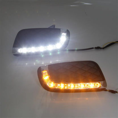 ya 3 8.24 baidi 2 Pack LED DRL Daytime Running Lights for Mercedes for Smart ForTwo W451 2008-2011 Fog Lights 