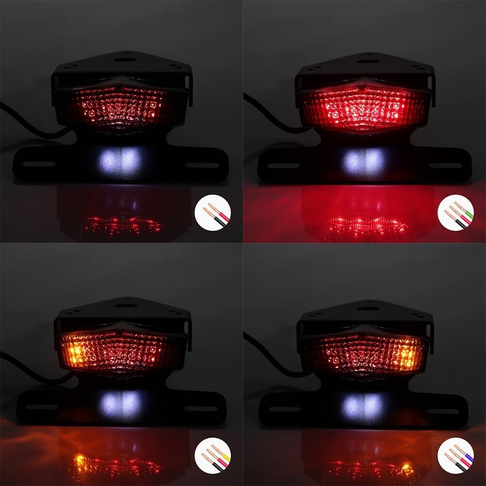 ya 13 9.15 baidi DRZ400SM DRZ400S/E Fender Eliminator Tail Tidy License Plate Turn Signal Light