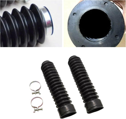 ya 6 8.24 baidi 2PCS 35mm Motorcycle Fork Rubber Gaiter Boots Front Fork Shock Absorber CoverEQ5