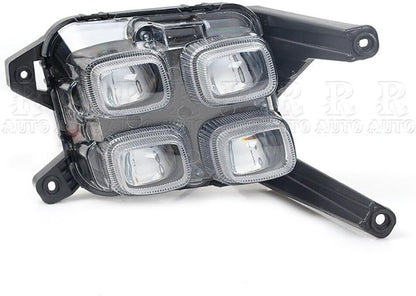 ya 2 8.15 New right front bumper LED DRL fog light for Kia Sportage KX5 2016-2018