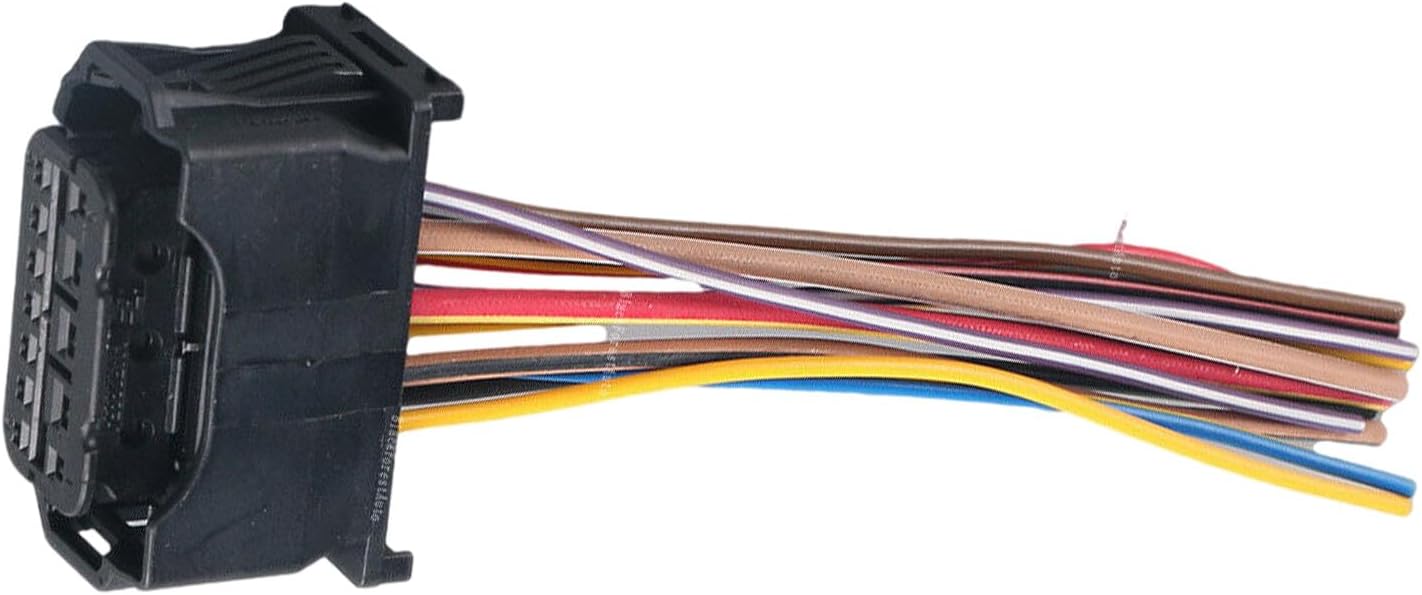 ya 6 8.24 baidi New 12 pin new headlight plug wiring 61132359991 for BMW F01 F02 E63 E64 E90