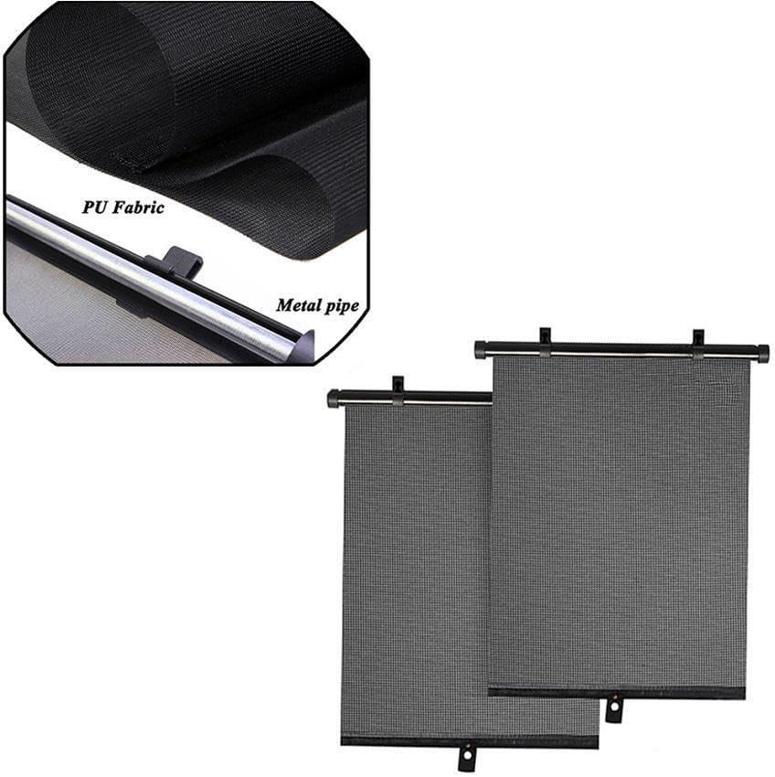 ya 11 9.14 baidi2-Pack Retractable car Side Window Baby Sunshade roll Cover 50 * 50cm-