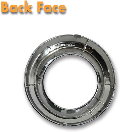 ya 10 9.16 zhengce Chrome Front Left Fog Lamp Light Bezel Cover Ring Trim Fit for Toyota RAV4