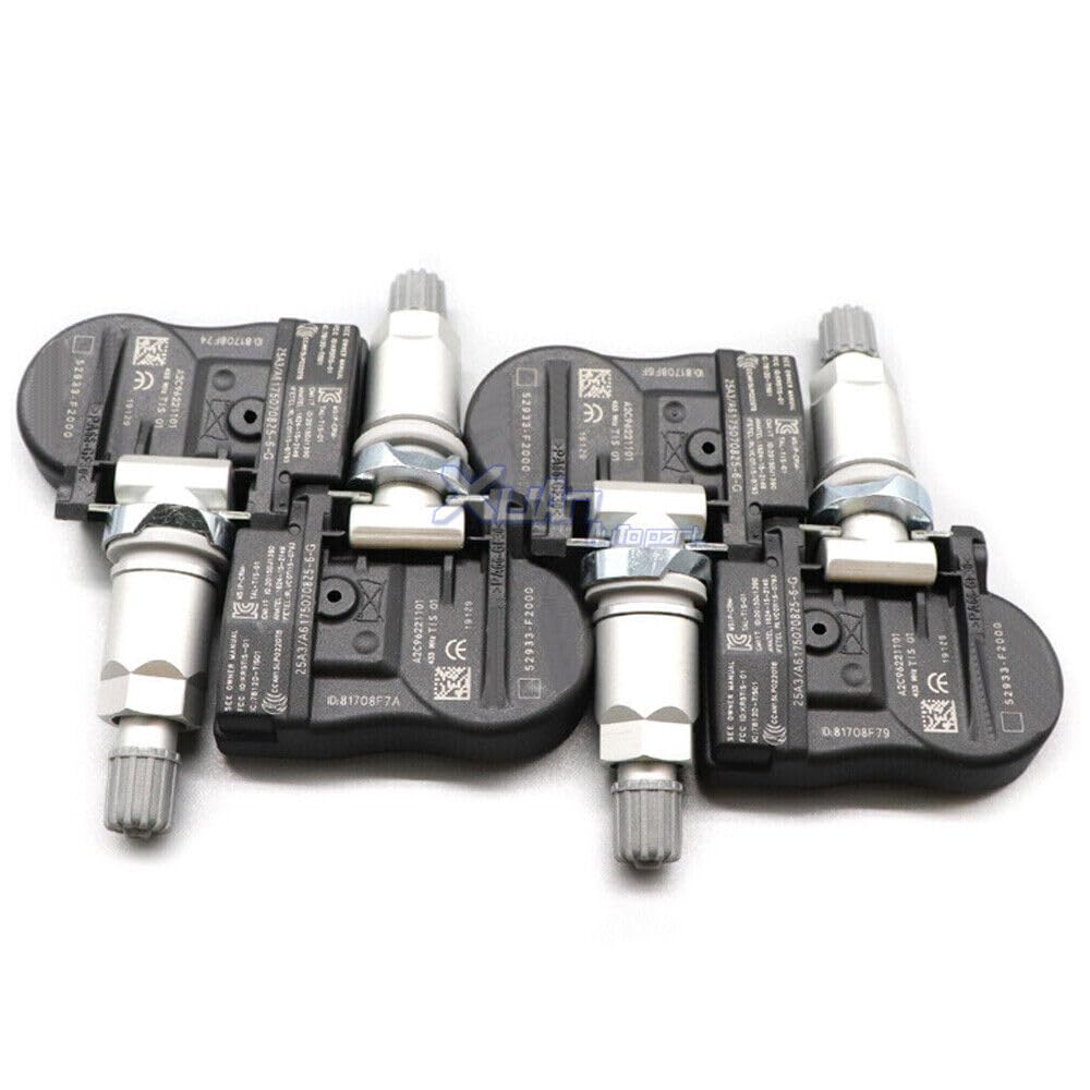 ya 2 8.15 4 TPMS tire Pressure sensors 52933-F2000 Suitable for Modern Ioniq for Kia NIRO 433Mhz
