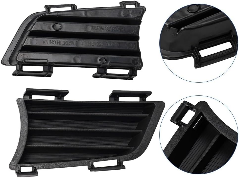 ya 13 9.15 baidi Pair For for Pontiac Vibe 2005-2008 Front Bumper Fog-Light Cover Left & Right