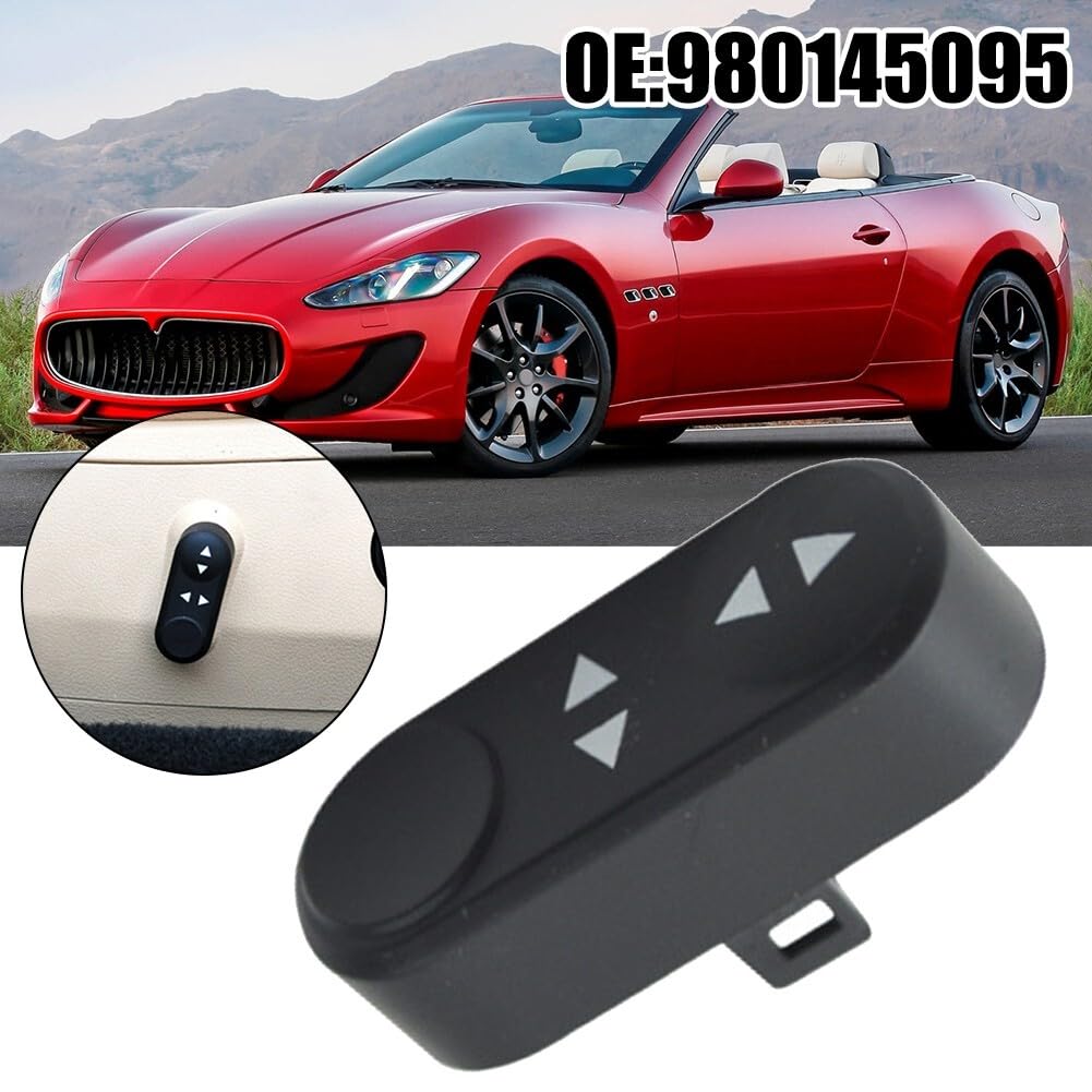 ya 23 10.7 baidi Elegant Black Design Switch Button Cover for for Maserati for GranTurismo 2004 2011