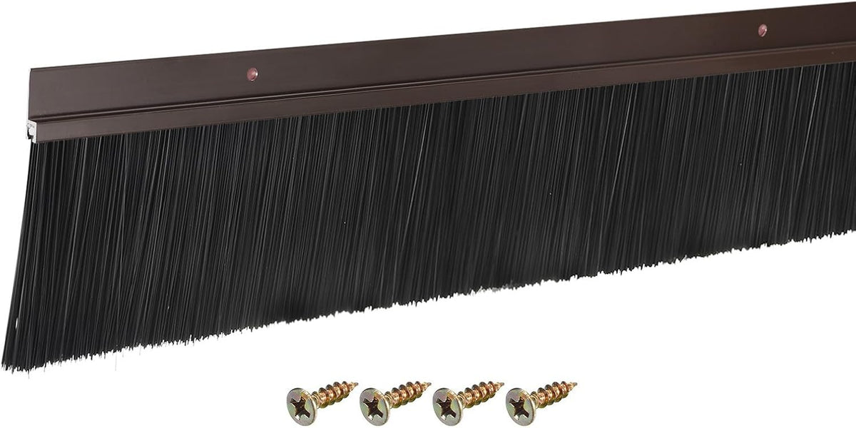 ya 26 10.21 baidi Door Brush Bottom Sweep H-Shape 3.1 PP Brush (47 L, Brown)