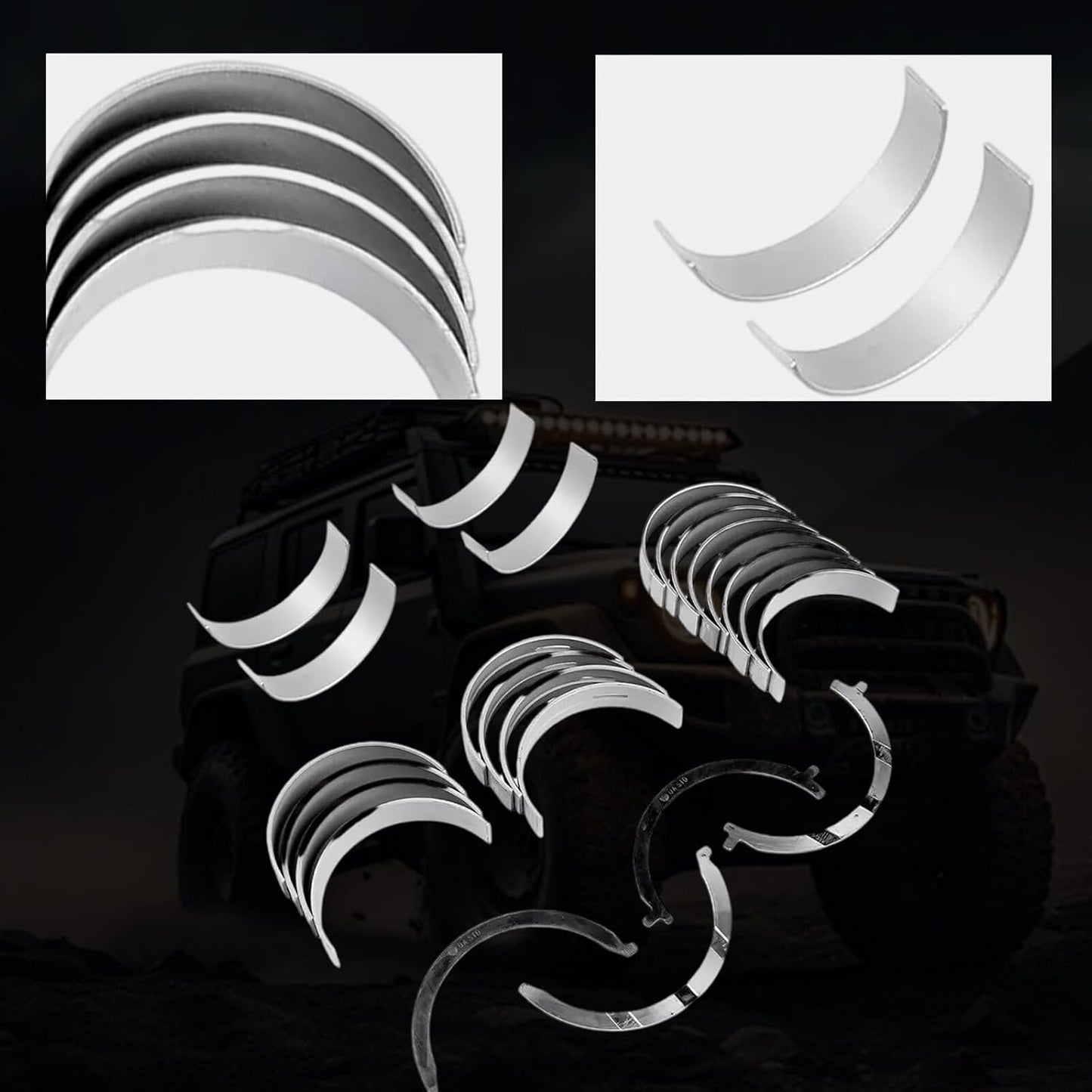 ya 5 8.24 baidi Engine Bearings 68229163AA for Jeep for Grand Cherokee for Ram 1500 3.0L Diesel 2014-uu
