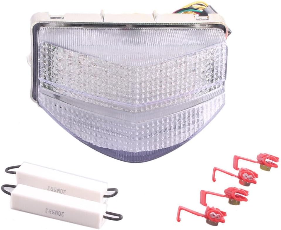 ya 4 8.8.2 Rear Tail Light w/Turn Signal Lamp Fit for Honda CBR600S CBR600 F4I 2001 2002 2003