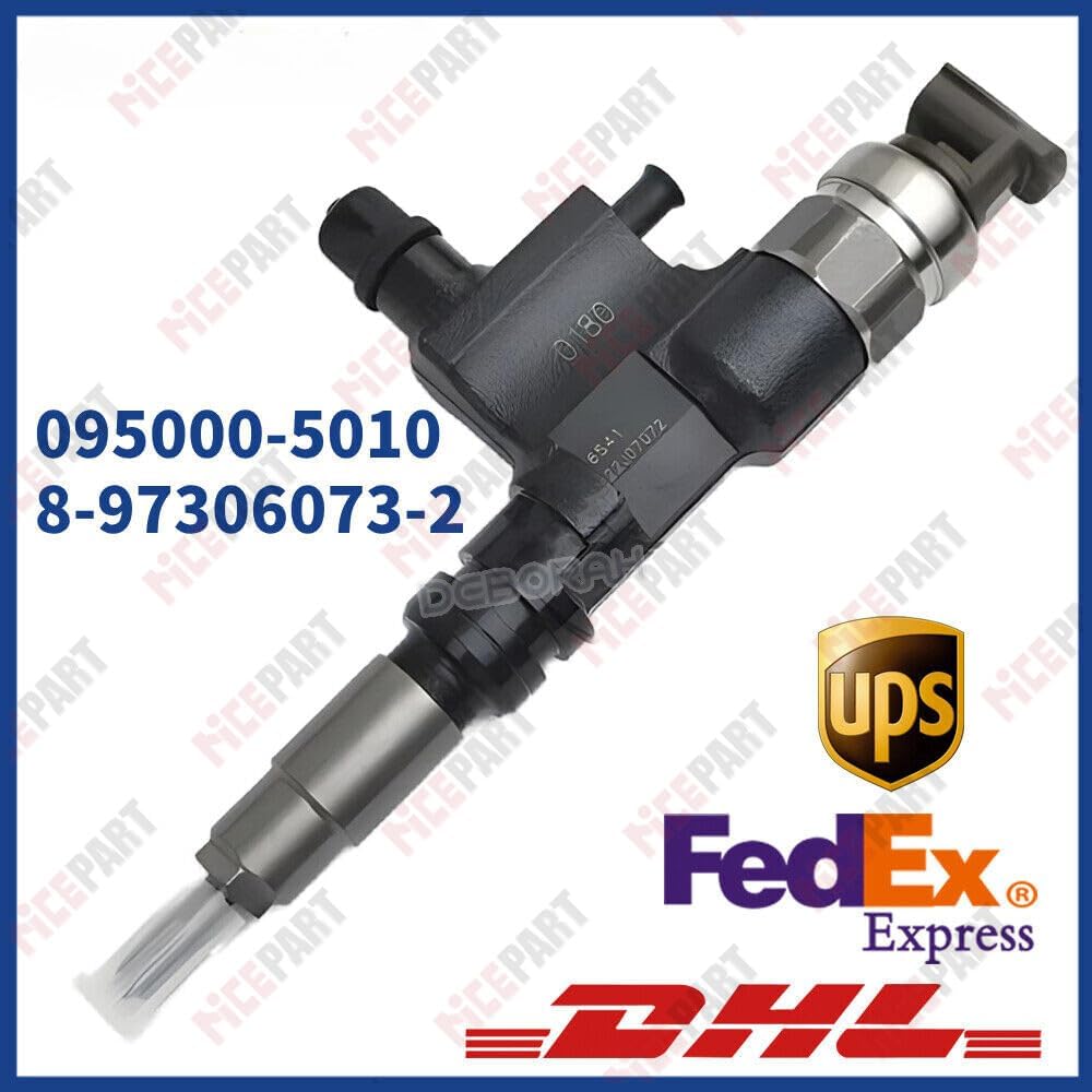 ya 12 10.8 baidi Fuel Nozzle Injector 095000-5010 8-97306073-2 Diesel Injector Compatible for Isuzu