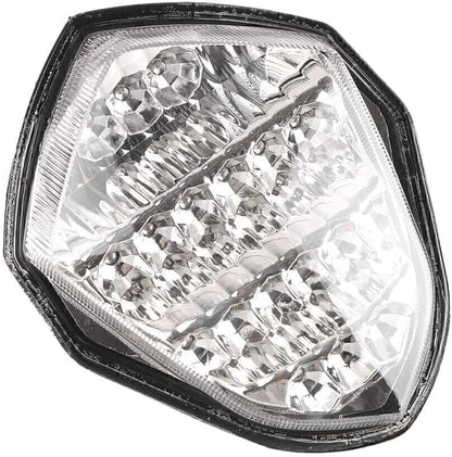 ya 4 8.8.2 Clear LED Turn Signals Rear Brake Tail Light Fit for Suzuki GSXR 1000 2003 2004