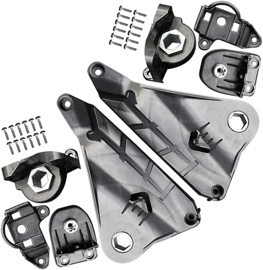 ya 9 10.24 Pack of 2 Headlamp Housing Bracket Repair Kits for C-Class W206 S206 2022-2024