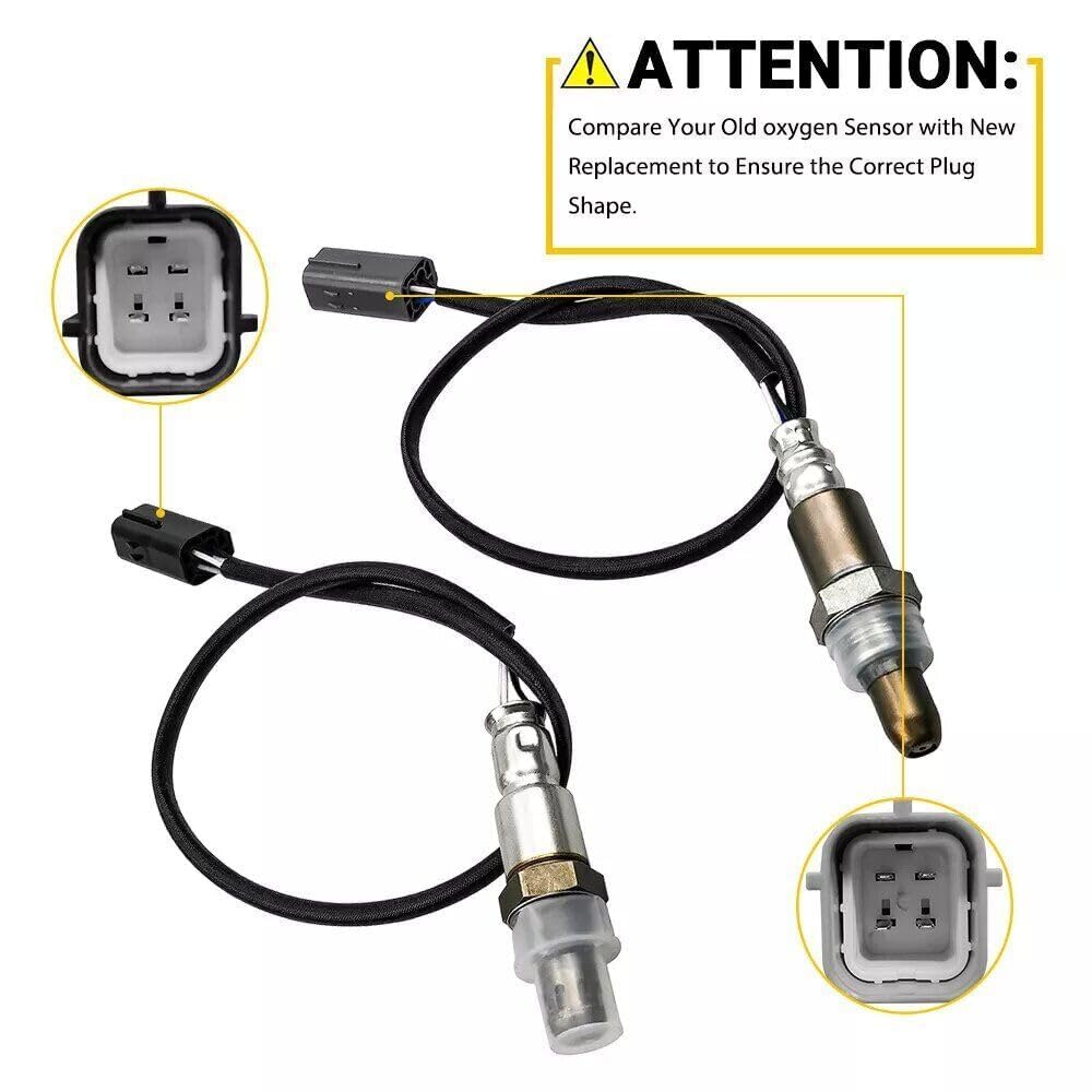 ya 6 8.24 baidi 2 Pack Upstream and Downstream Oxygen O2 Sensor for Nissan for Altima Rogue 2.5L 2008-2013