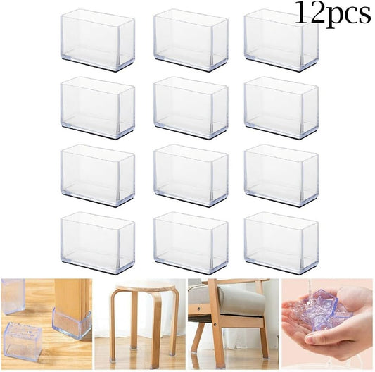 ya 26 10.21 baidi Protector Chair Feet Cover Clear Feet Furniture Kit Set Silicone New