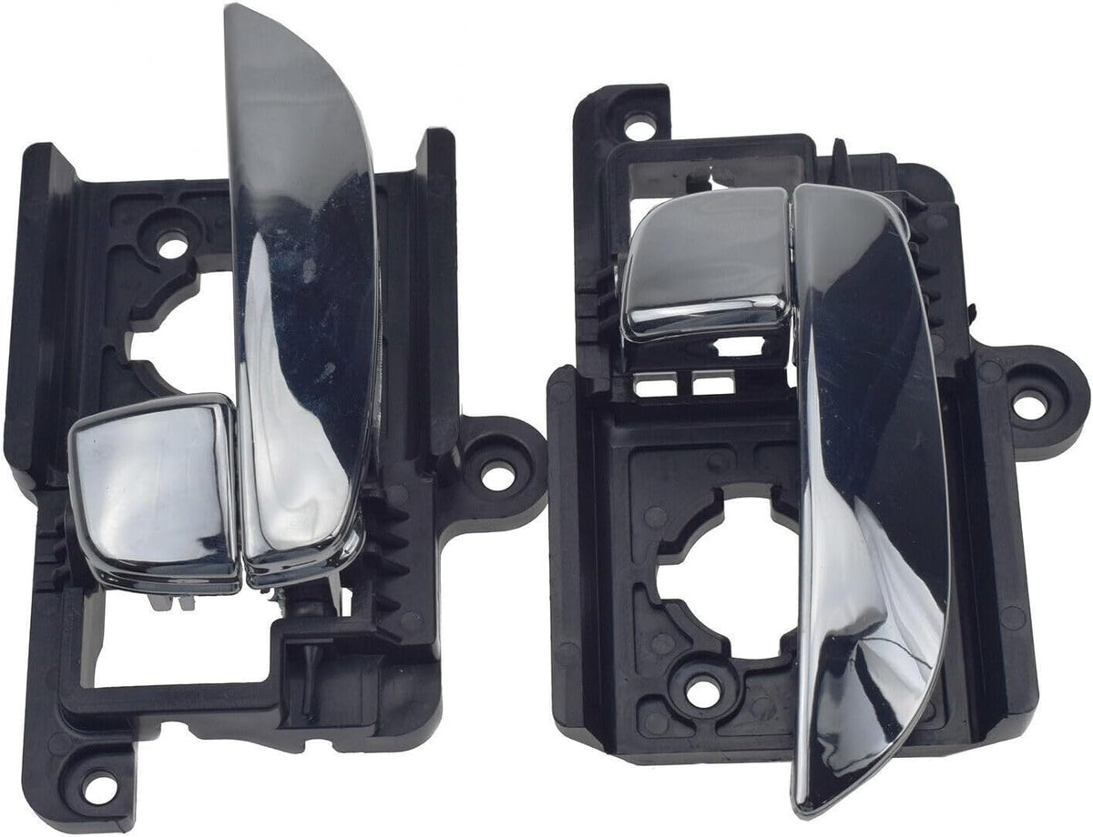 ya 4 8.8.2 Pair Inside Door Handle Chrome Left & Right Side for Elantra Sedan 2009-2010