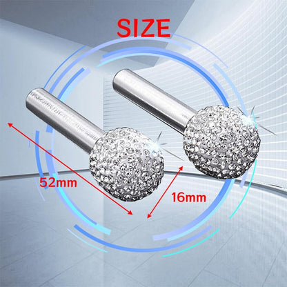 ya 5 8.10 2Pcs Universal Luxury Rhinestone Handles Door Interior Door Lock Knob Pin