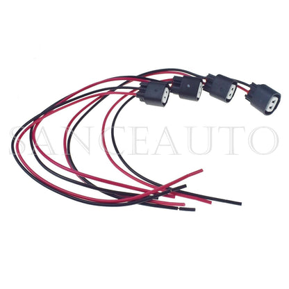 ya 4 8.8 2-Channel 2-pin ABS Sensor Connector Pigtail 4PCS Suitable for Toyota for Lexus IS350 IS250 GS300
