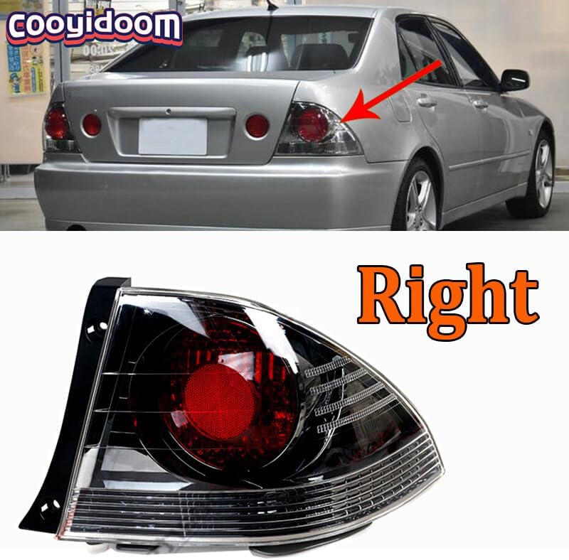 ya 4 8.10 for Lexus IS200 2000-2004 Right Rear Side Tail Light Brake Lamp Withot Bulb