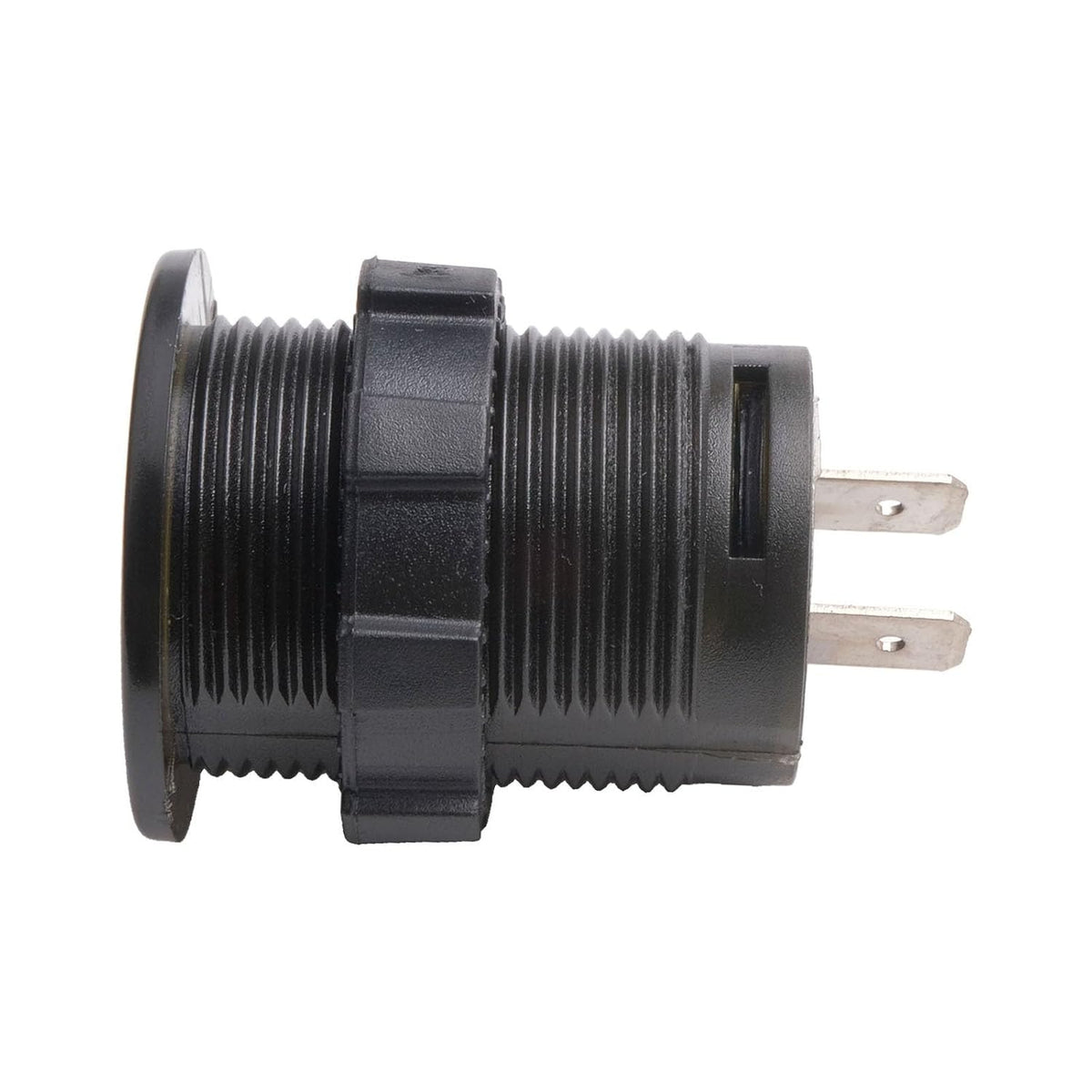 ya 23 10.7 baidi LED Panel Digital Voltage Meter Low Voltage Alarm for Motorbike Car Boat 12V-24V