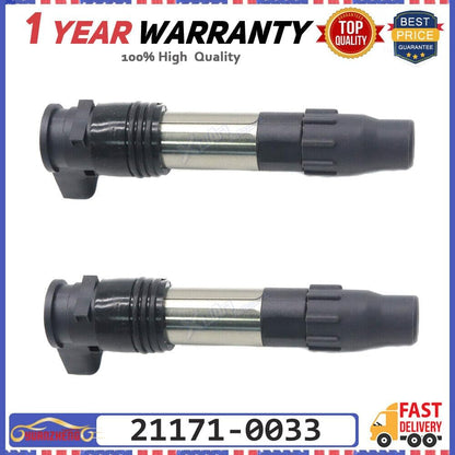 ya 5 8.24 baidi 2-Pack/Set for Kawasaki Ninja 300 EX300A Glow Coil 2013-2019 21171-0033