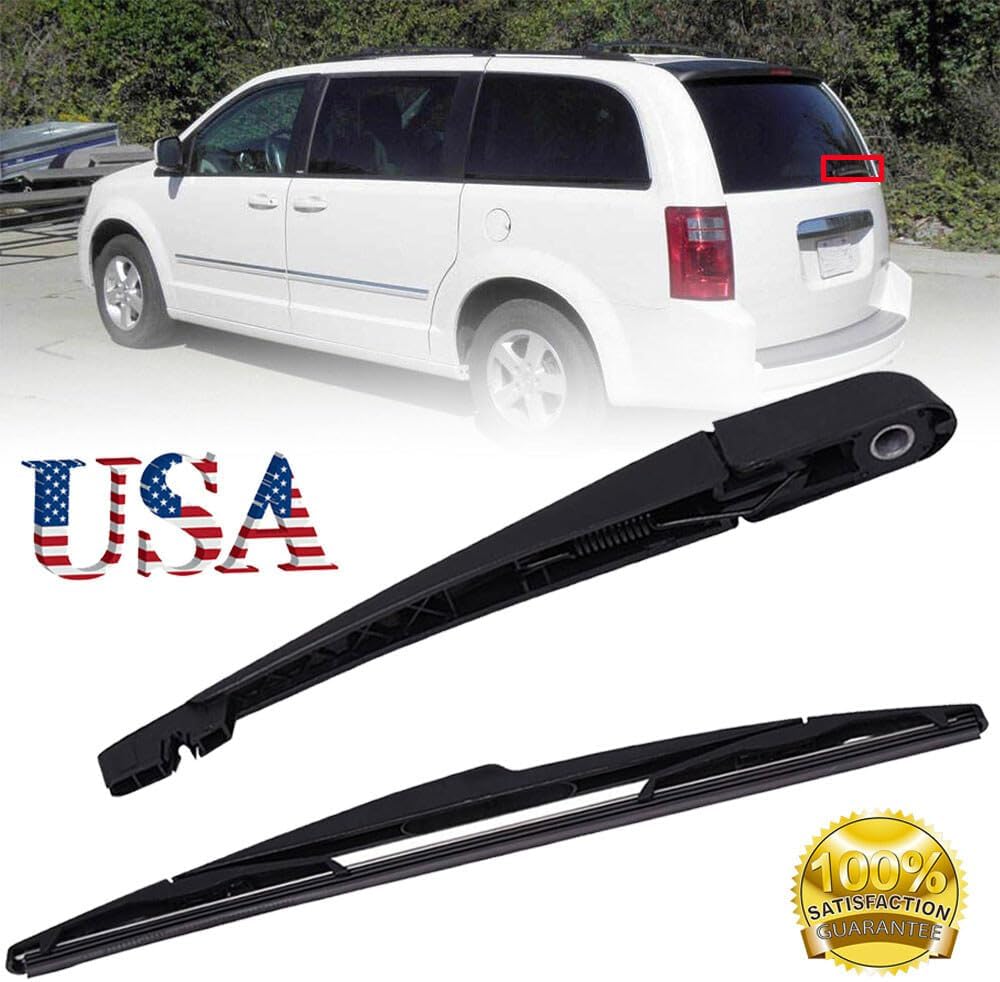ya 2 8.15 for Dodge for Chrysler Caravan Grand Town & 2008-2010 Country Rear Wiper Arm & Blade