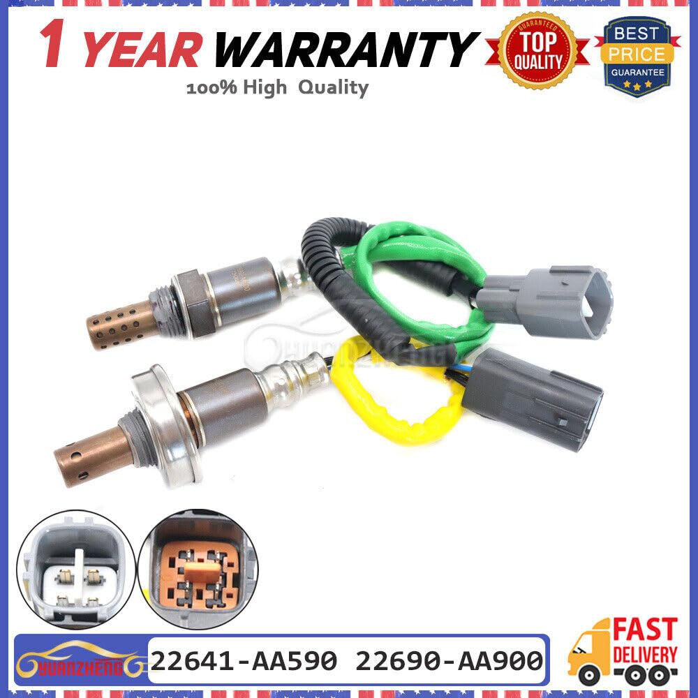 ya 6 8.24 baidi Front and Rear Oxygen sensors for Subaru for Forester for Impreza WRX 2641-AA590 22690-AA900