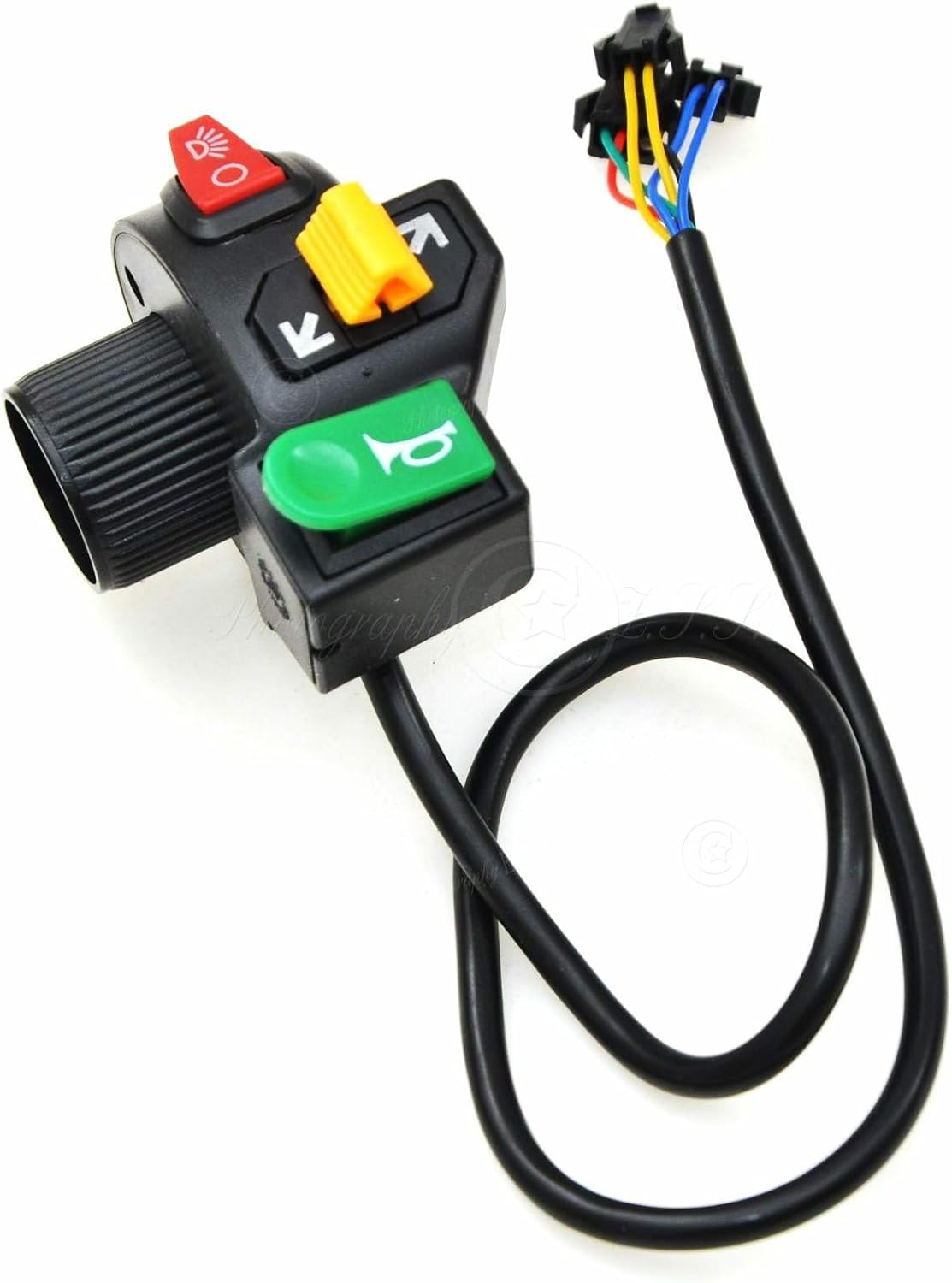 ya 2 8.15 3in1 7/8 22mm Handlebar Headlight/Turn Light/Horn Switch For Motor e-Bike -B
