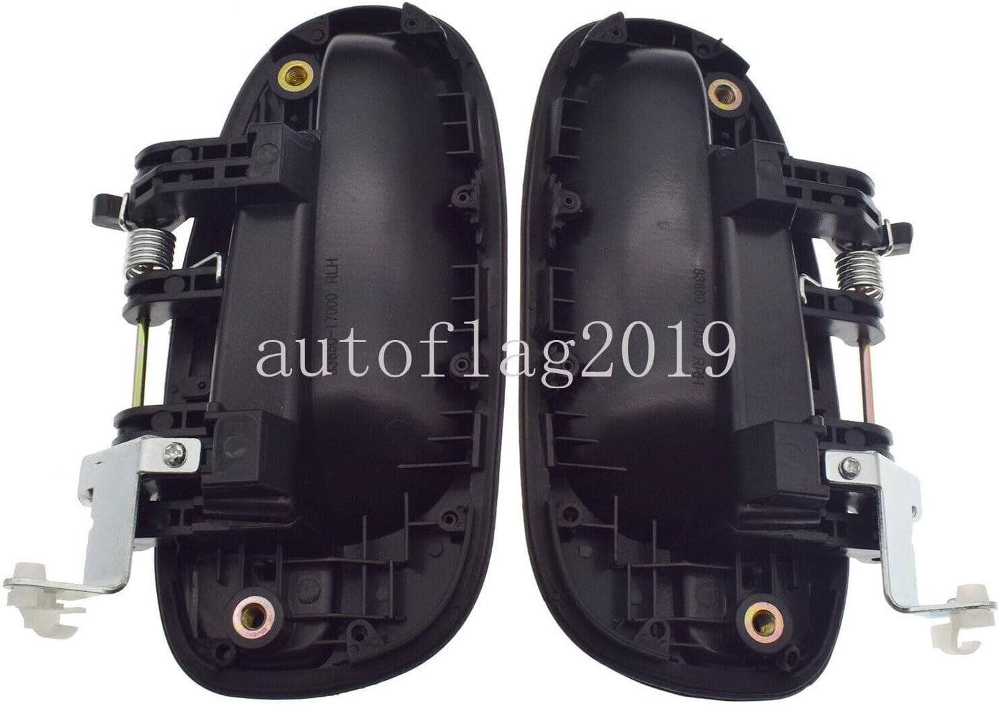 ya 2 8.15 2-Pack External Door Handle for Hyundai Matrix Lavita 01-10 Rear Left and Right 