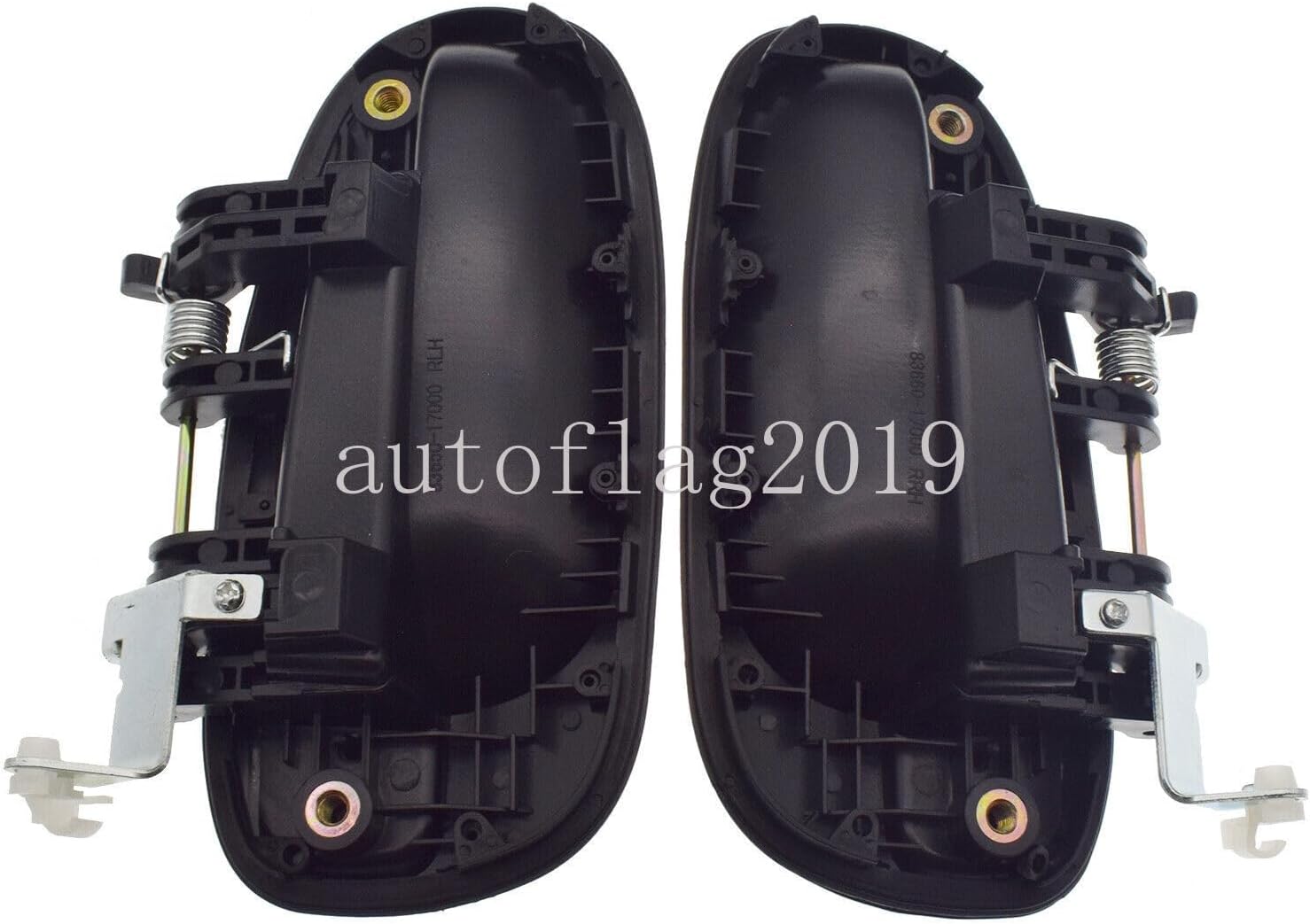 ya 2 8.15 2-Pack External Door Handle for Hyundai Matrix Lavita 01-10 Rear Left and Right 