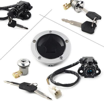 ya 6 8.14 for Kawasaki Z1000 Z 1000 10-16 1x Fuel Gas Cap Ignition Switch for SEAT Lock Keys