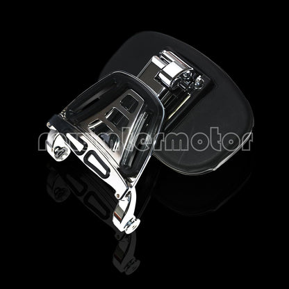 ya 6 8.14 Multi-Purpose Adjustable Driver & Passenger Backrest Fit for Harley FL Softail
