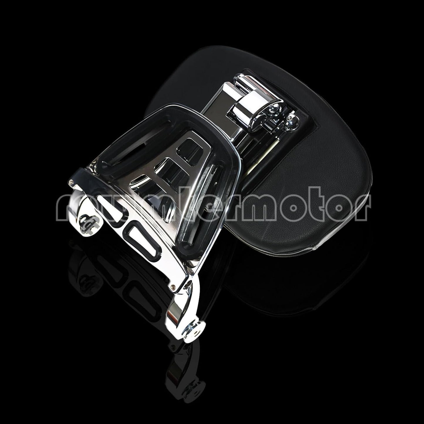 ya 6 8.24 baidi Adjustable Driver & Passenger Backrest Fit for Harley Touring Road King 09-13