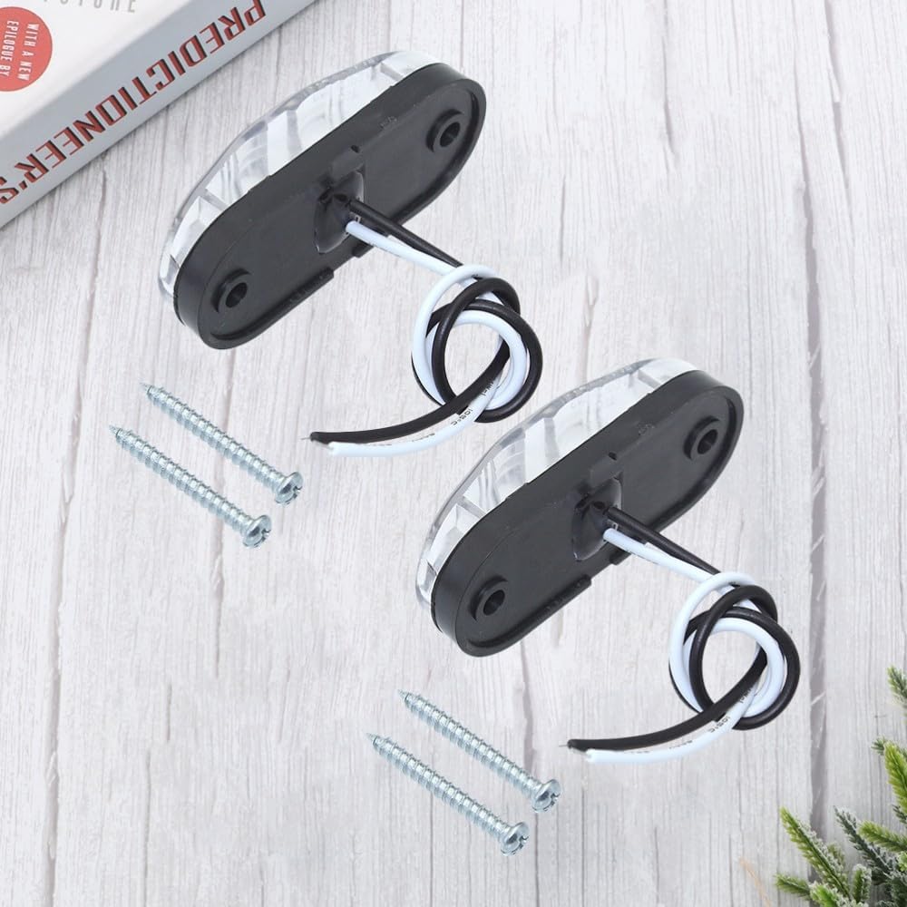 ya 13 9.15 baidi 2Pcs Rear Light Dual Color High Brighness Lamp Turning Signal Indicator Light
