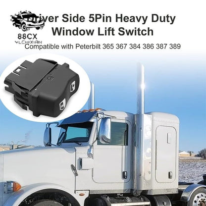 ya 8 8.24 baidi for Peterbilt 1609209 Driver Side Window Control Switch