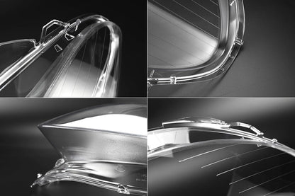 ya 4 8.10 Front Clear Right&Left Headlight Lens Cover For Benz W251 R320 R350 R500 2006-10