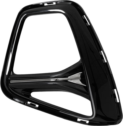 ya 10 9.16 zhengce Left for Chevrolet Blazer 2019-2022 Front Fog Lamp Trim Glossy Fog Lamp Bez