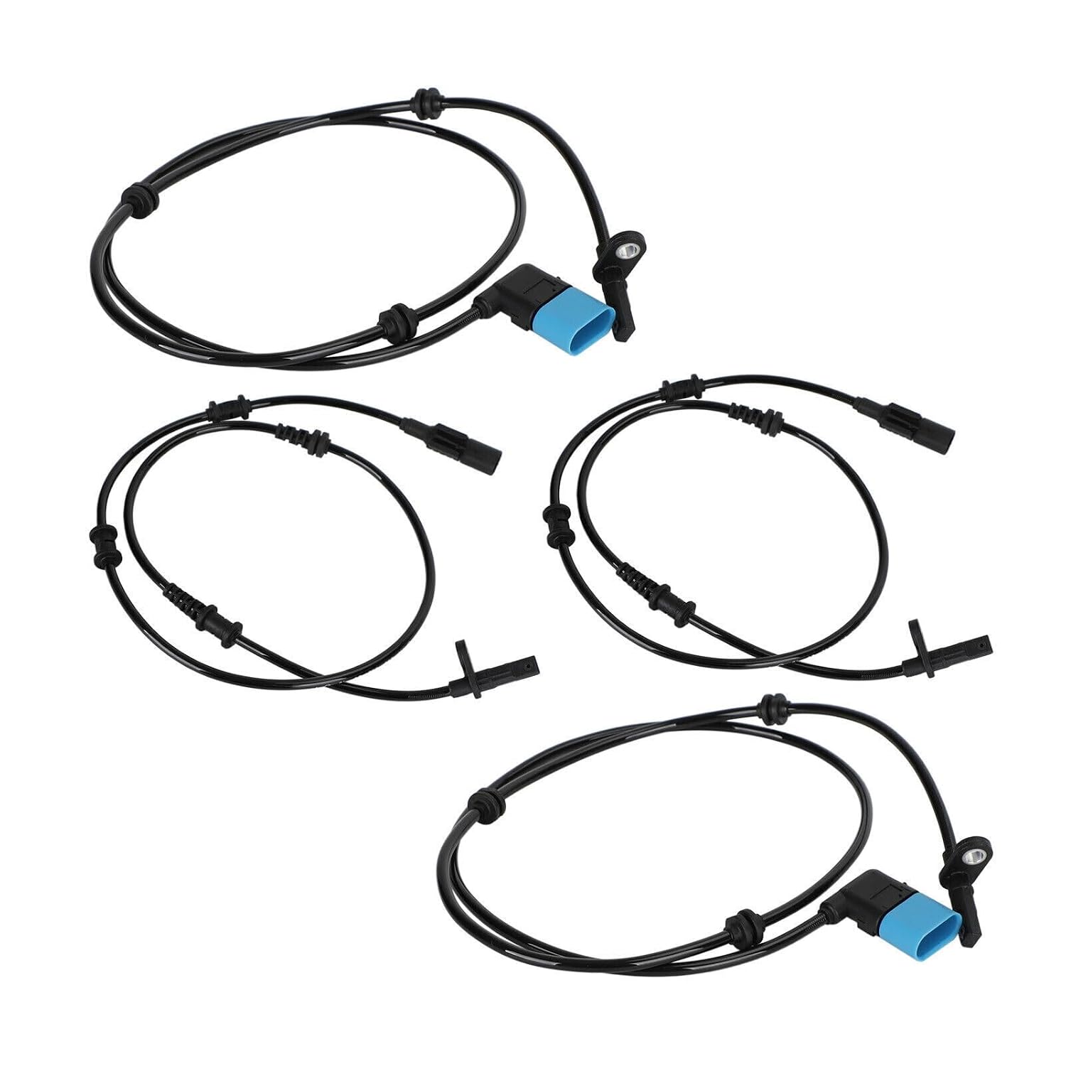 ya 2 8.15 4* Front and Rear ABS Wheel Speed Sensor for Mercedes W176 2469059402 2465402510 TP2