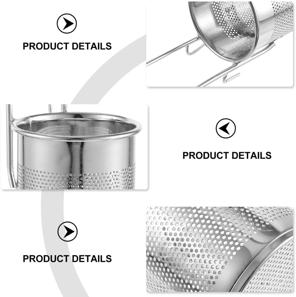 ya 14 9.20 baidi 2 Count Hot Pot Hook Slip Through The Net Dad Strainer Basket Kitchen-1
