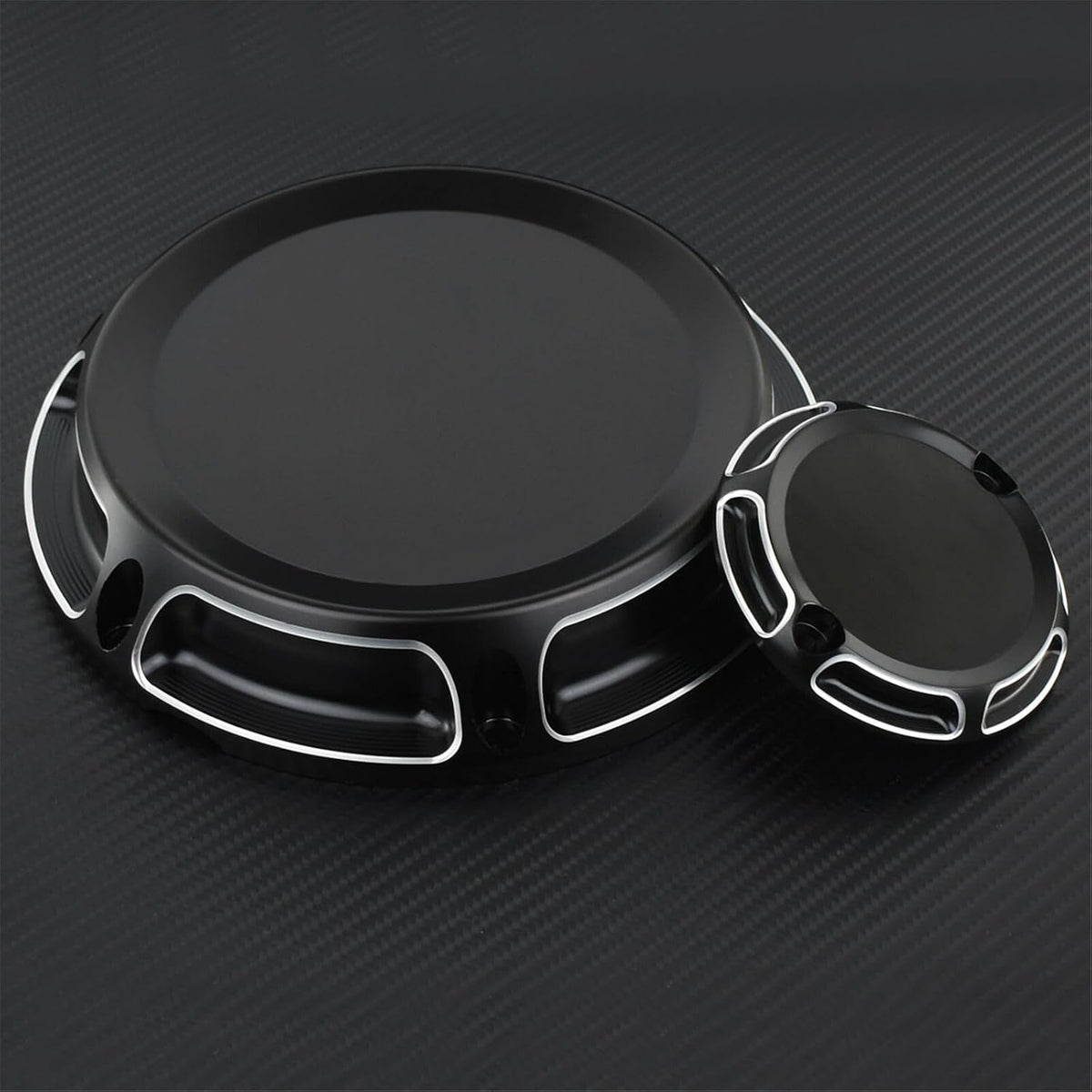 ya 4 8.8.2 Black CNC Derby Cover Timing Timer Cover Fit for Harley Sportster XL XR 2004-19
