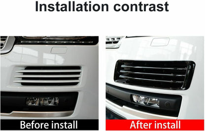ya 4 8.24 baidi Black Front Bumper Grille Vent Cover for LR for Range for Rover L405 Vogue 13-17 USA
