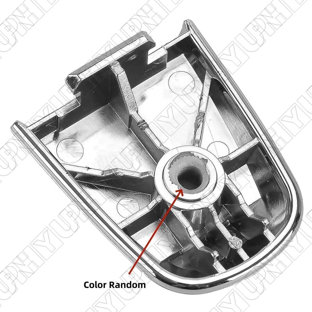 ya 9 10.24 Chrome Rear LH or RH Exterior Door Handle Cover for Mitsubishi Montero 2008-2015