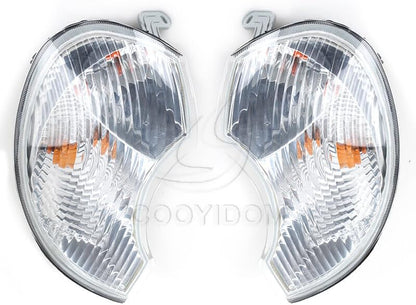 ya 9 10.24 FOR 2001-2006 for Hyundai TERRACAN Front Bumper Turn Signal Lamps Fog Lights LH&RH