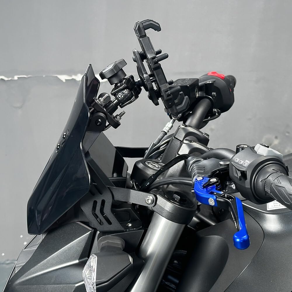 ya 23 10.7 baidi Windscreen Windshield Wind Deflector Mounting Holder for Suzuki GSX-8S 2023-2025a