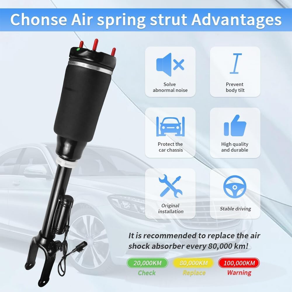 ya 10 9.16 baidi Front Air Suspension Shock Strut For for Mercedes X164 GL350 GL450 W164 ML550 w/ADS