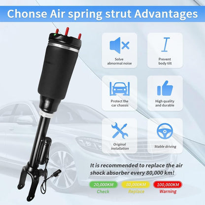 ya 10 9.16 baidi Front Air Suspension Shock Strut For for Mercedes X164 GL350 GL450 W164 ML550 w/ADS