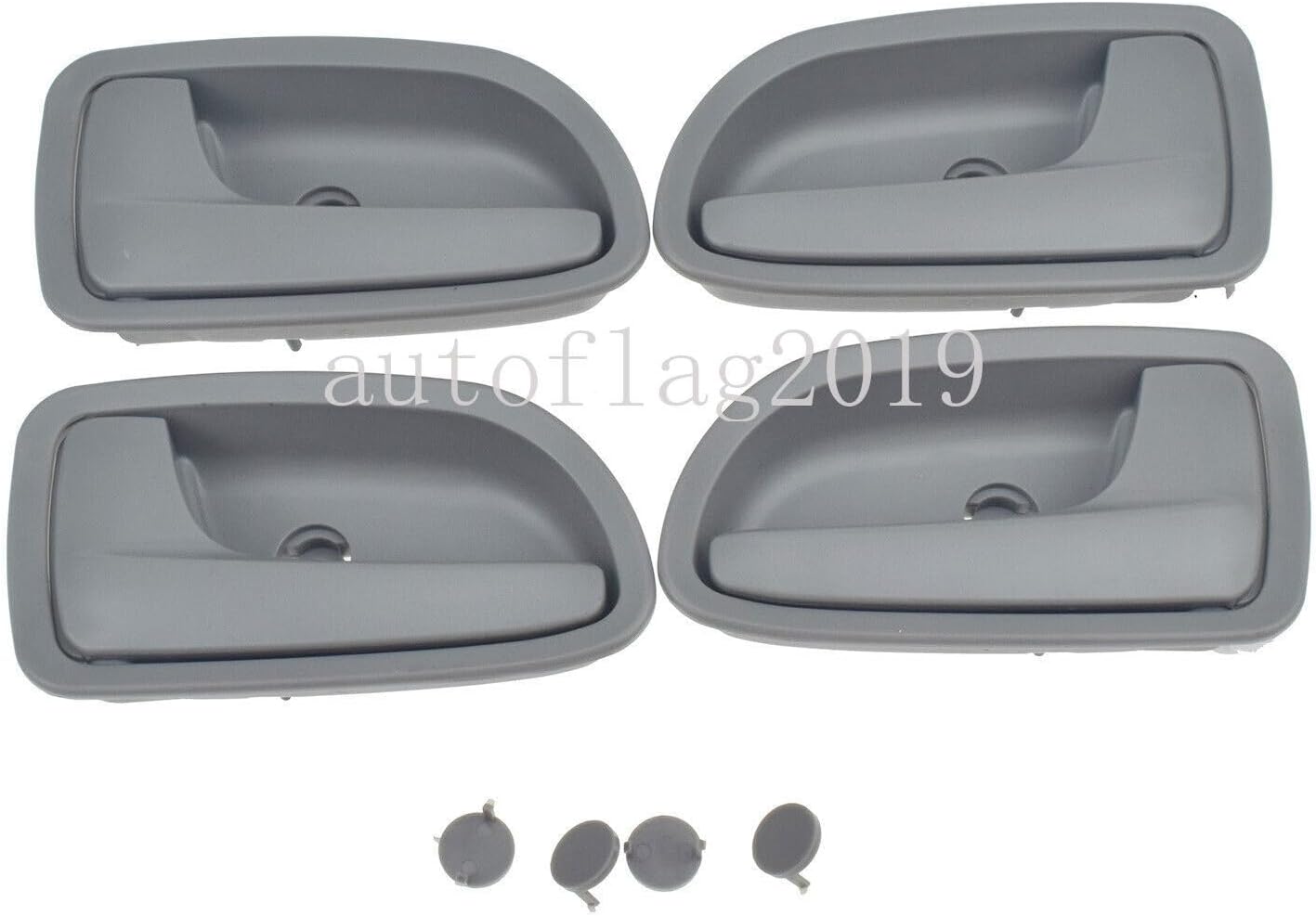 ya 4 8.24 baidi for 2003-2005 for Kia Rio Interior Door Handle Gray 4-Piece Set FL FR RL RR 82620FD000
