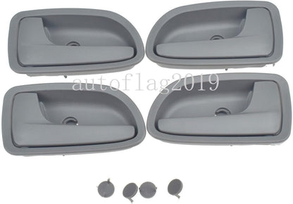 ya 4 8.24 baidi for 2003-2005 for Kia Rio Interior Door Handle Gray 4-Piece Set FL FR RL RR 82620FD000